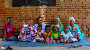 Mentor Mother and clients in Tanzania